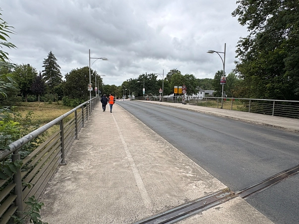 Hagenweg Leinebrücke Hagenweg © Göttinger Entsorgungsbetriebe